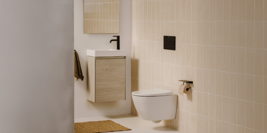 ¿BAÑO PEQUEÑO? TE ENSEÑAMOS 4 TRUCOS PARA GANAR AMPLITUD SIN PERDER EL ESTILO 